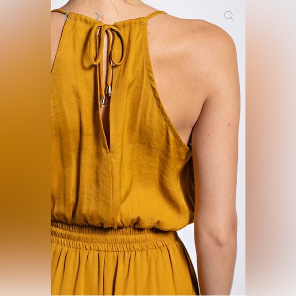 NWT Huddy Mustard Jumpsuit - Picture 5 of 13